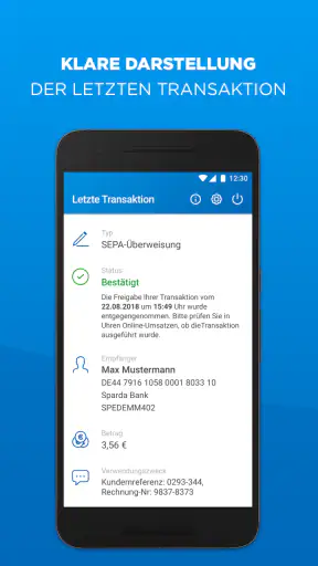 SpardaSecureApp screenshot