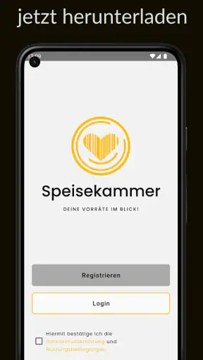 Speisekammer: Vorrat verwalten screenshot