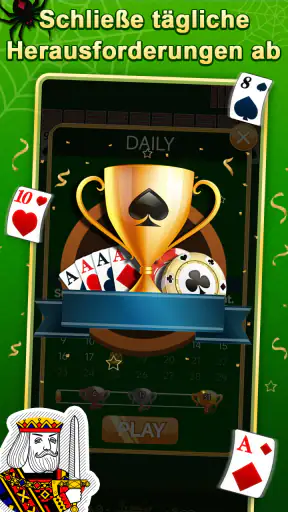 Spider Solitaire screenshot