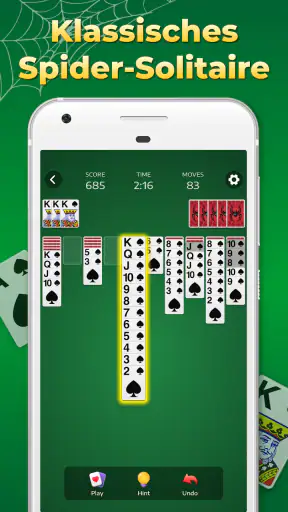 Spider Solitaire -Kartenspiele screenshot