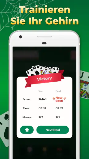 Spider Solitaire -Kartenspiele screenshot