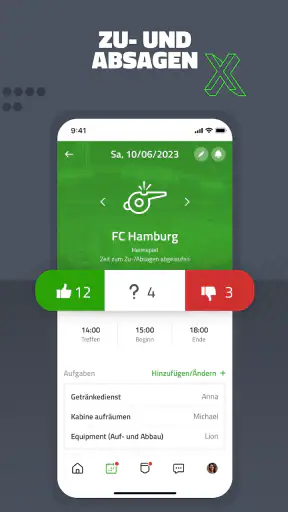 SpielerPlus - Teamorganisation screenshot