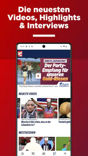 SPORT BILD: Alle Fussball News screenshot