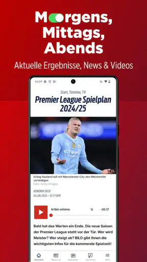 SPORT BILD: Alle Fussball News screenshot