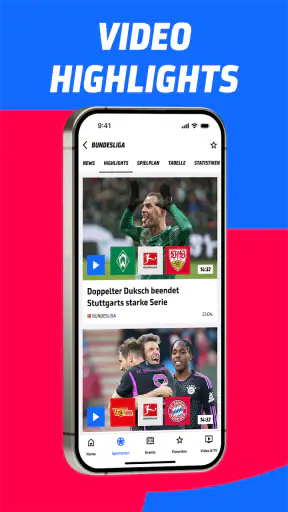 SPORT1: Sport & Fussball News screenshot