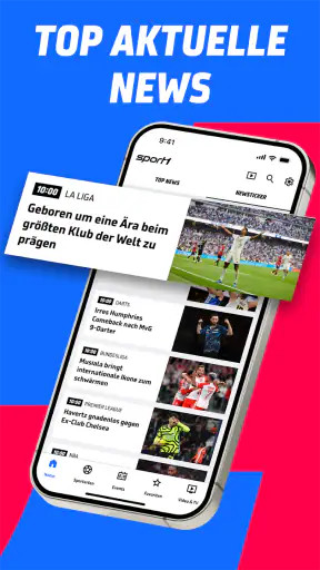 SPORT1: Sport & Fussball News screenshot