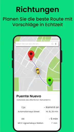 Sprachnavigation: Routenplaner screenshot