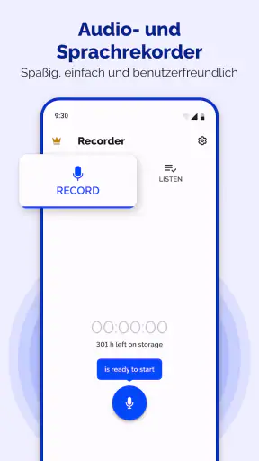 Sprachrekorder - Sprachmemos screenshot