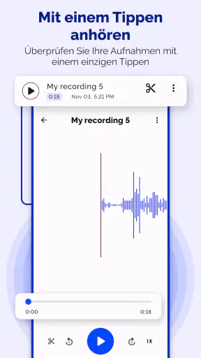Sprachrekorder - Sprachmemos screenshot