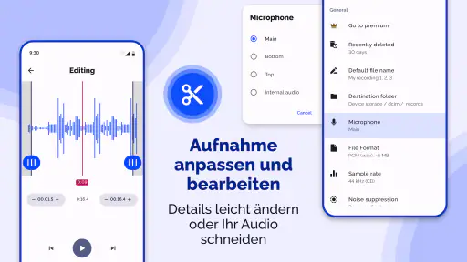 Sprachrekorder - Sprachmemos screenshot