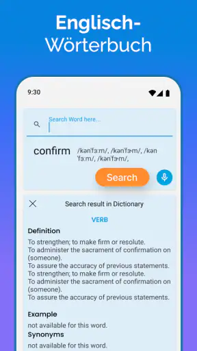 Sprechen und übersetzen screenshot