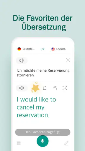 Sprechender Übersetzer screenshot