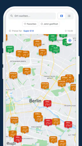 SpritCheck: Günstig Tanken screenshot