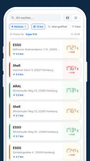 SpritCheck: Günstig Tanken screenshot