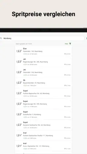 Spritpreise - günstig Tanken screenshot