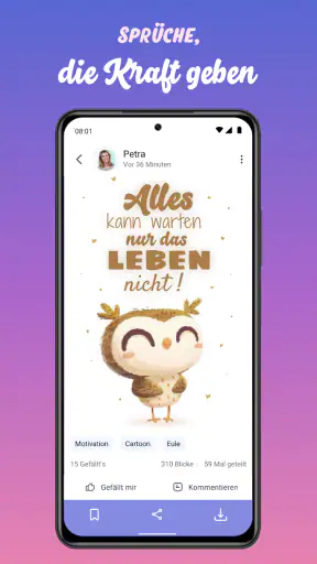 Sprüche App: Zitate & Bilder screenshot