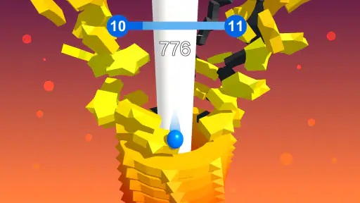 Stack Ball - Plattform-Crasher screenshot
