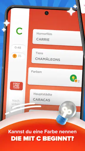 Stadt Land Fluss - Wörterspiel screenshot
