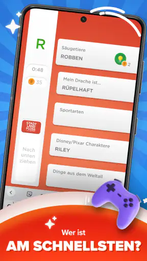 Stadt Land Fluss - Wörterspiel screenshot
