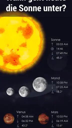 Star Walk 2 Plus: Sternenkarte screenshot
