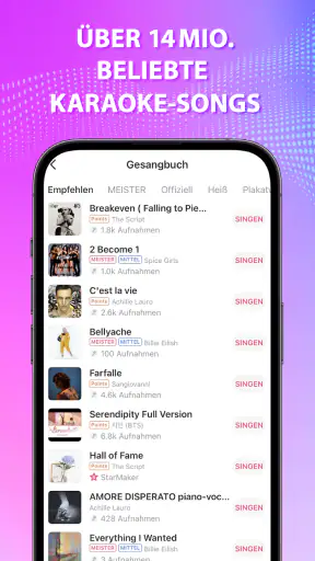 StarMaker: Singe Karaoke screenshot