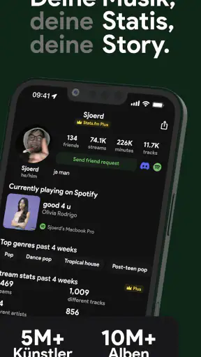 Stats.fm für Spotify screenshot
