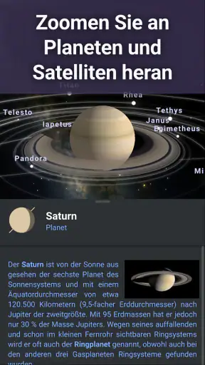 Stellarium Mobile：Sternenkarte screenshot