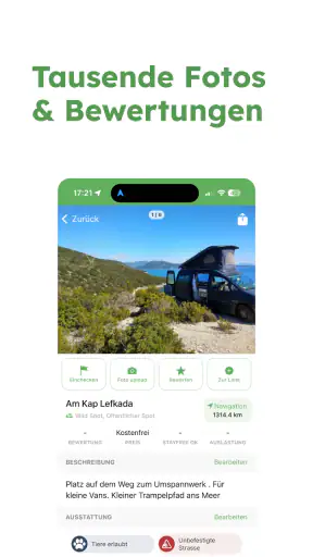 StayFree: Stellplatz, Camping screenshot
