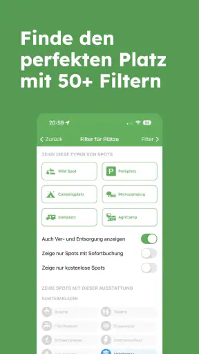 StayFree: Stellplatz, Camping screenshot