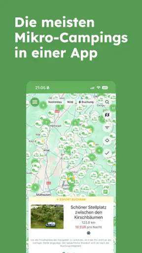StayFree: Stellplatz, Camping screenshot