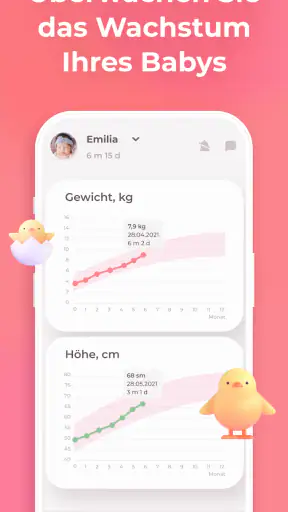 Stillen Tracker & Babytagebuch screenshot