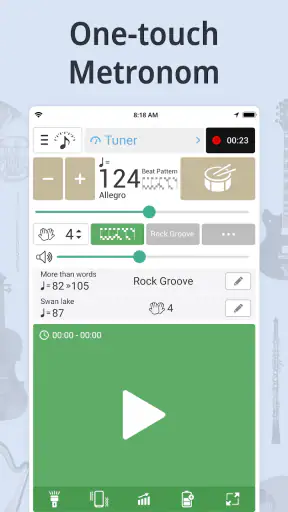 Stimmgerät & Metronom screenshot