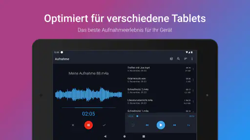 Stimmrekorder Plus screenshot