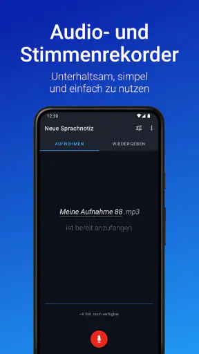 Stimmrekorder Plus Profi screenshot