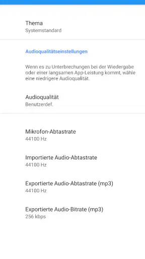 Stimmwandler mit Effekten screenshot