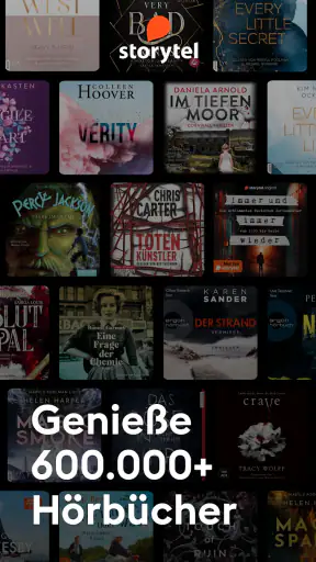 Storytel - Hörbücher & Bücher screenshot