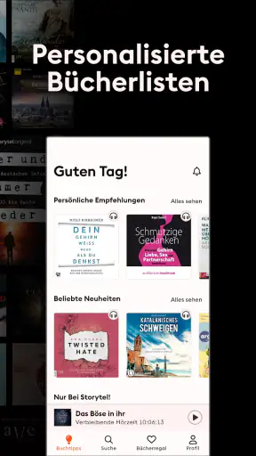 Storytel - Hörbücher & Bücher screenshot