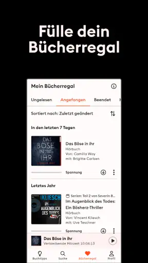 Storytel - Hörbücher & Bücher screenshot
