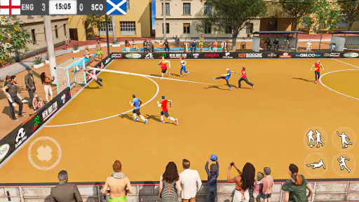 Straßenfußball: Futsalspiele screenshot