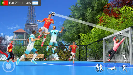 Straßenfußball: Futsalspiele screenshot
