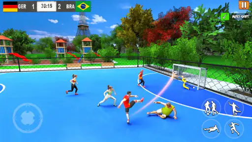 Straßenfußball: Futsalspiele screenshot
