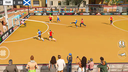 Straßenfußball: Futsalspiele screenshot