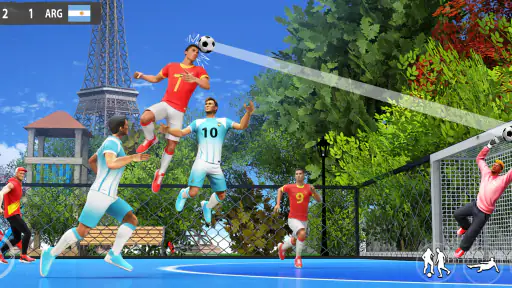 Straßenfußball: Futsalspiele screenshot