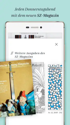 Süddeutsche Zeitung screenshot