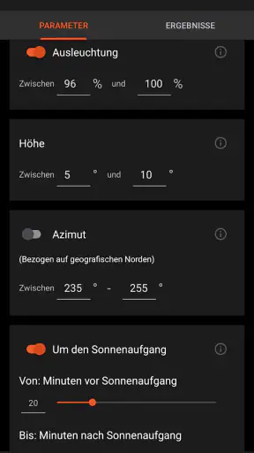 Sun Surveyor (Sonnenvermesser) screenshot