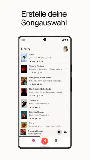 Suno – KI-Musik screenshot