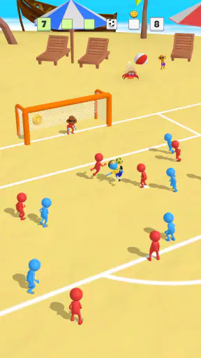 Super Goal -Strichmann Fußball screenshot
