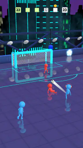 Super Goal -Strichmann Fußball screenshot