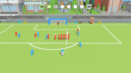 Super Goal -Strichmann Fußball screenshot