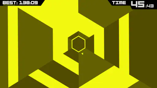 Super Hexagon screenshot